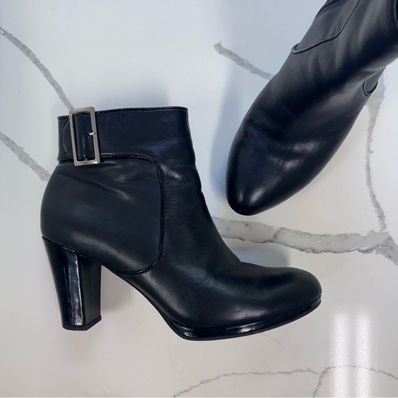 Giani Bernini Black Heeled Boots - Picture 1 of 13